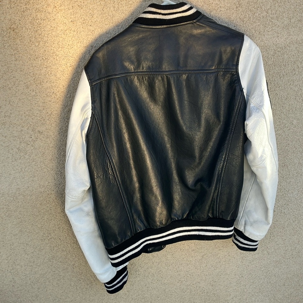 Patch Bomber Varsity Jacket - image 3